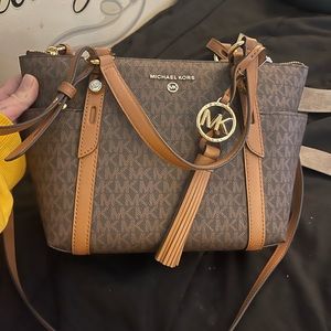 Michael Kors Sullivan Convertible Top Zip Tote